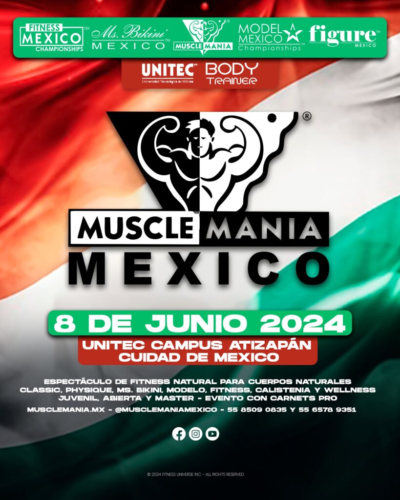 Musclemania Mexico 2024 8 Junio 2024